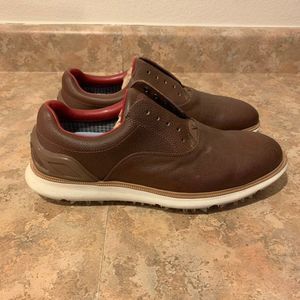 Callaway La Grange Brown Leather Golf Shoes Mens Sz 9